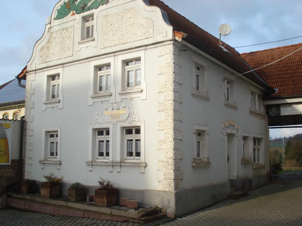 Traditionsgasthof Zum Luedertal Bimbach ภายนอก รูปภาพ